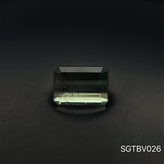 TURMALINA BICOLOR 1.270 CT/ 5.00 X 7.06 MM