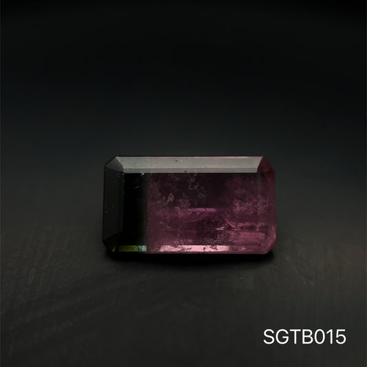 TURMLINA BICOLOR ROSA 2.13 CTS 6.20 X 10.72 MM