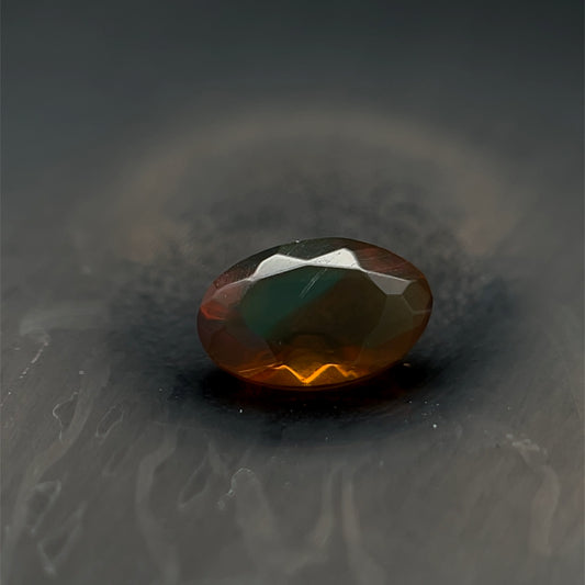 OPALO NEGRO ETIOPE CORTE OVAL 5X3 MM