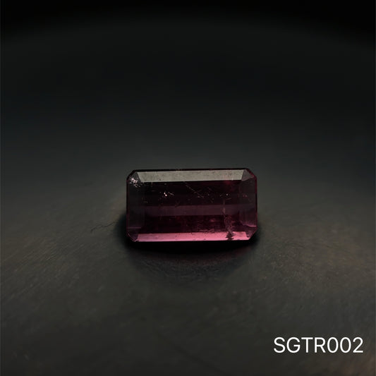 TURMALINA BICOLOR 1.05 CT/ 4.5 X 8.2 X 3.05 MM