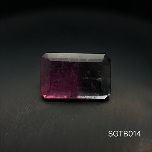 TURMALINA BICOLOR 4.45 CT 8.28 X 12.50 MM