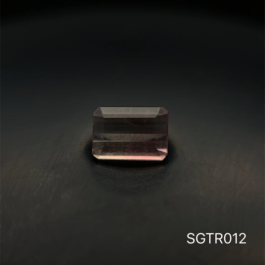 TURMALINA BICOLOR 0.985 CTS 5.03 X 6.9 MM