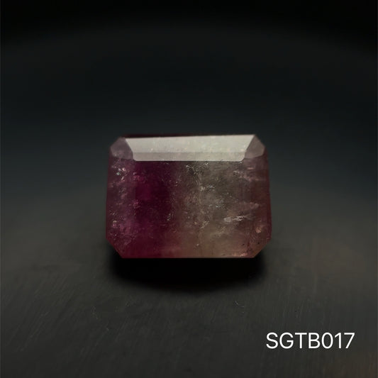 TURMALINA BICOLOR 4.155 CTS 7.99 X 10.34 MM