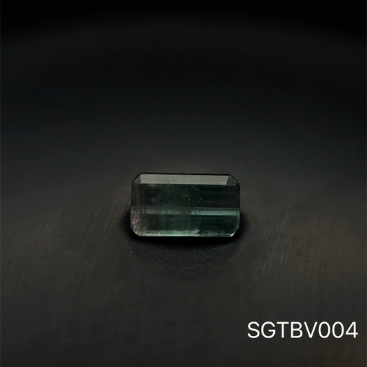 TURMALINA BICOLOR 0.685  CTS 4.27 X 7.31  MM