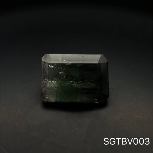 TURMALINA BICOLOR 3.360   CTS 8.04 X 10.83  MM