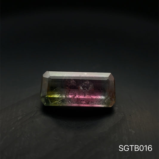 TURMALINA BICOLOR 1.995 CTS 5.70 X 11.33 MM