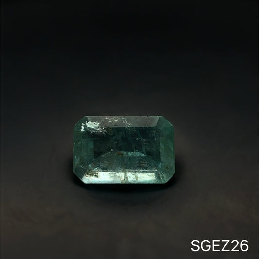 ESMERALDA ZAMBIA C.ESMERALDA 1.065 CTS 7.76  X 5.30 MM
