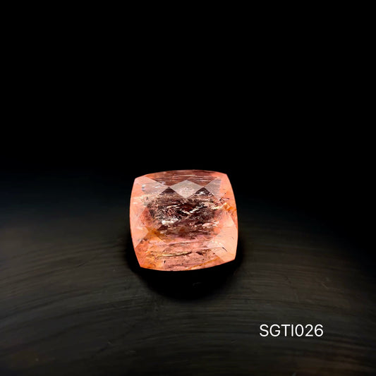 TOPACIO IMPERIAL CUSHION 3.59 CT/ 8.56 X 9.09 MM