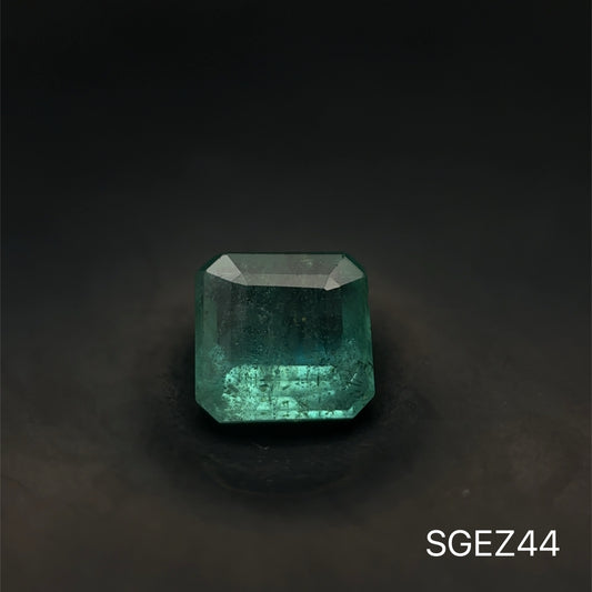 ESMERALDA ZAMBIA C.ASSCHER 0.740 CTS 5.4 X 5.4 MM