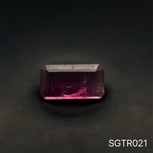 TURMALINA ROSA ESMERALDA 0.590 CTS 3.88 X 6.95 MM