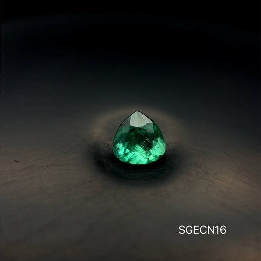 ESMERALDA COLOMBIANA PERA .48 CT/ 5.06 X 5.13 X 3.75 MM