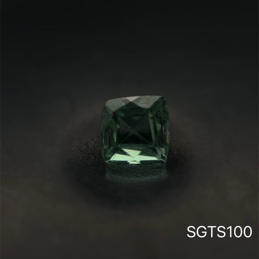 TURMALINA VERDE PRINCESS 0.720 CTS 4.77 X 4.69 MM