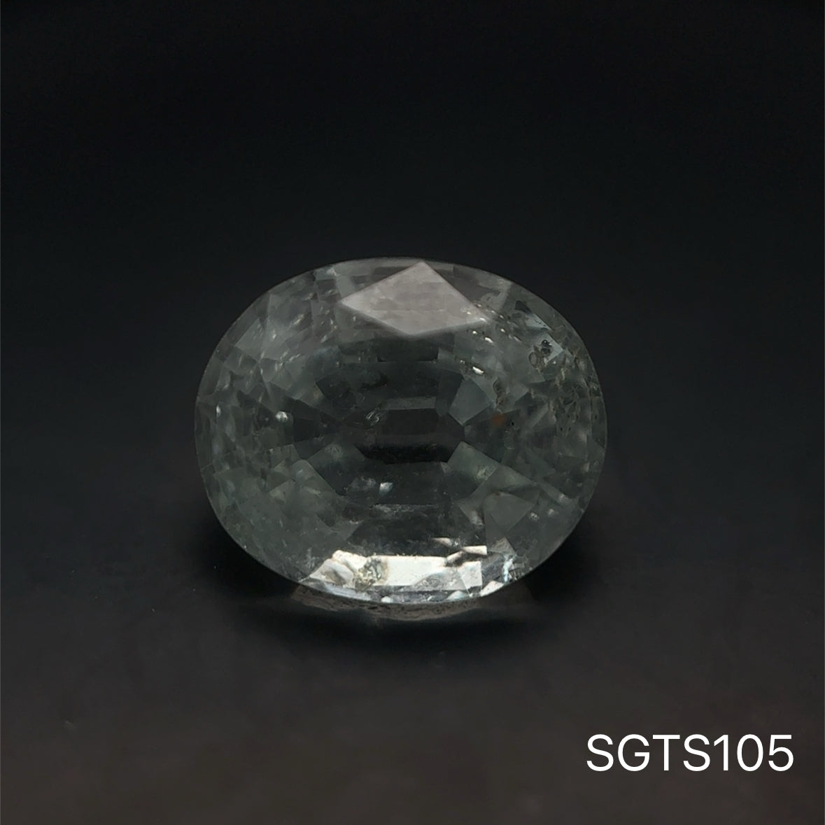 TURMALINA VERDE OVAL 3.655 CTS 8.25 X 9.86 MM