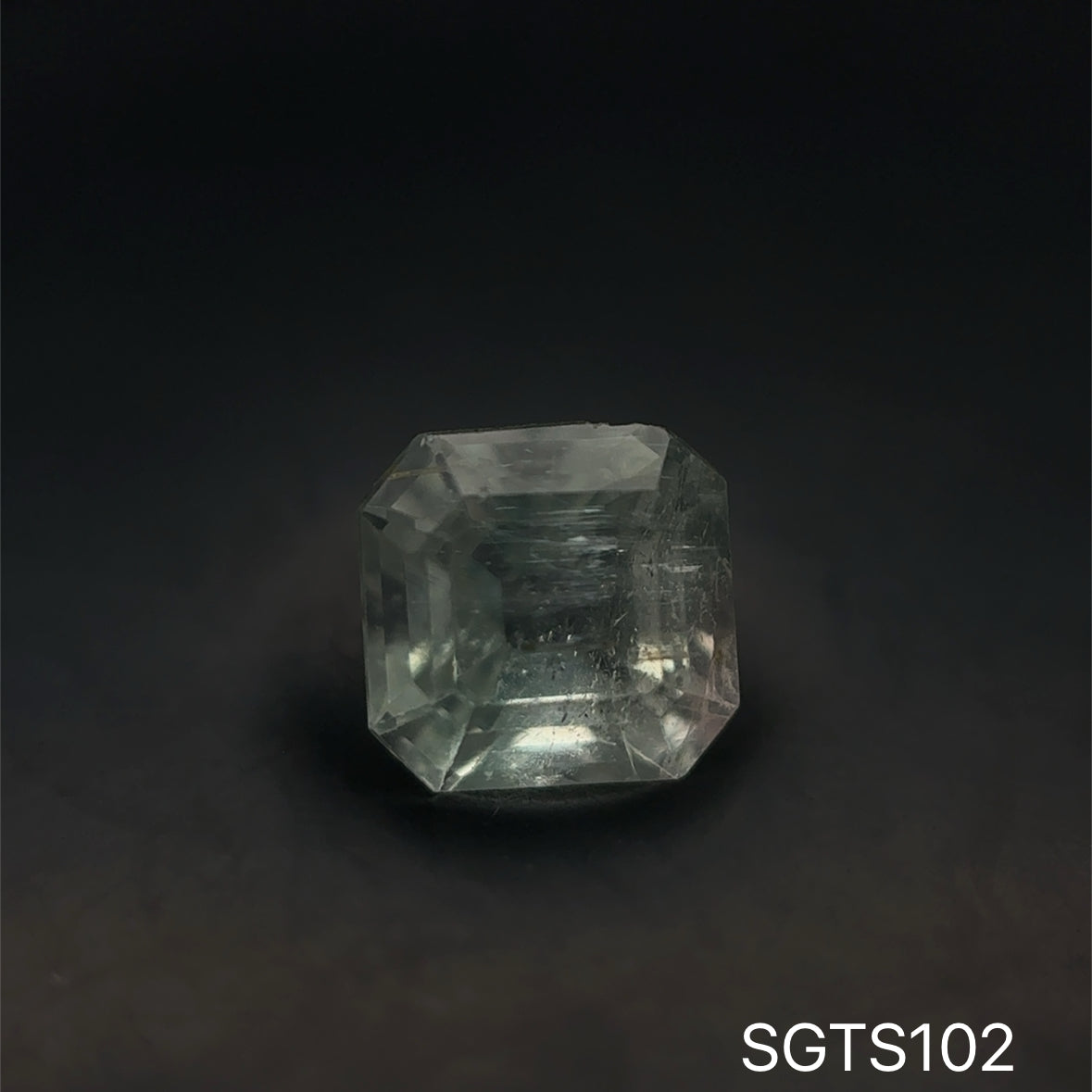 TURMALINA VERDE ASSCHER 1.515 CTS 6.62 X 6.46 MM