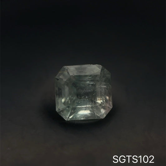 TURMALINA VERDE ASSCHER 1.515 CTS 6.62 X 6.46 MM