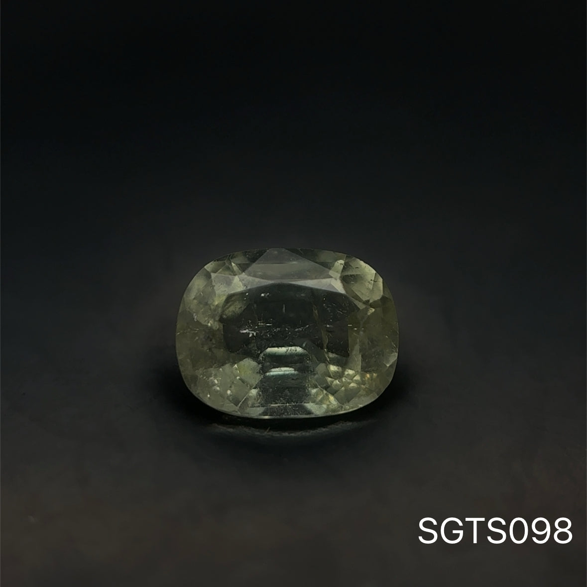 TURMALINA AMARILLA CUSHION 1.155 CTS 5.74 X 7.46 MM
