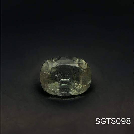 TURMALINA AMARILLA CUSHION 1.155 CTS 5.74 X 7.46 MM