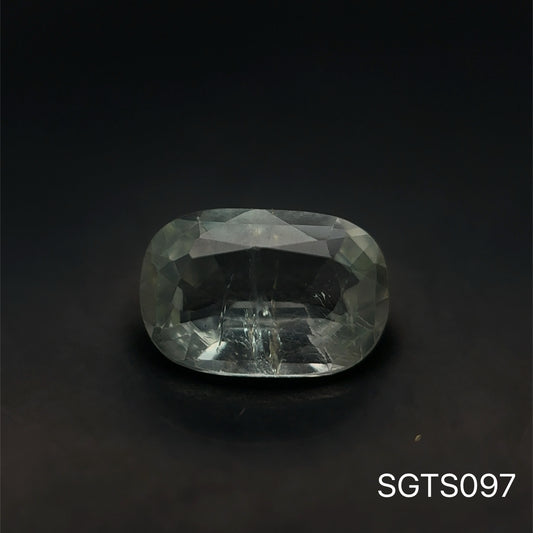 TURMALINA VERDE CUSHION 1.18 CTS 5.68 X 8.33 MM