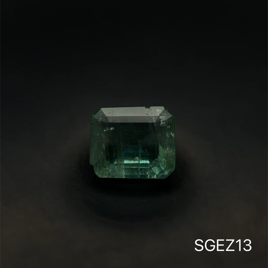 ESMERALDA ZAMBIA ESMERALDA 0.740 CT 5.8 X 4.9 MM