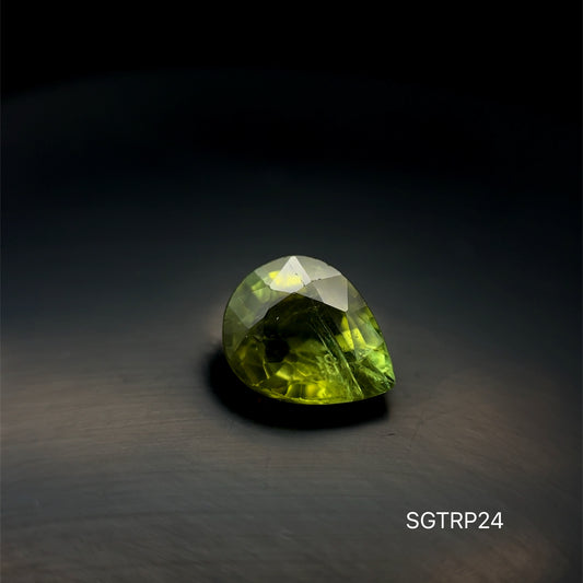 TURMALINA PERA 2.19 CT/ 7.53 X 9.41 X 4.68 MM