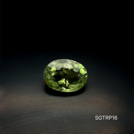 TURMALINA OVAL 8.62 X 11.48 3.86 CTS