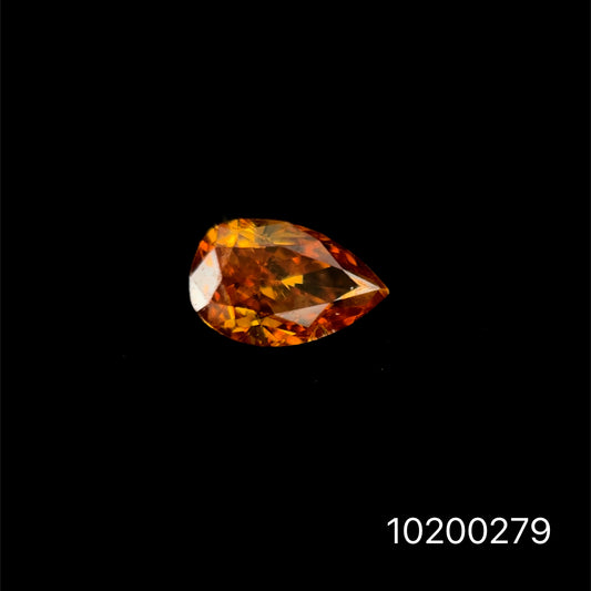 DIAMANTE FANCY DARK YELLOW PERA 0.155 CTS
