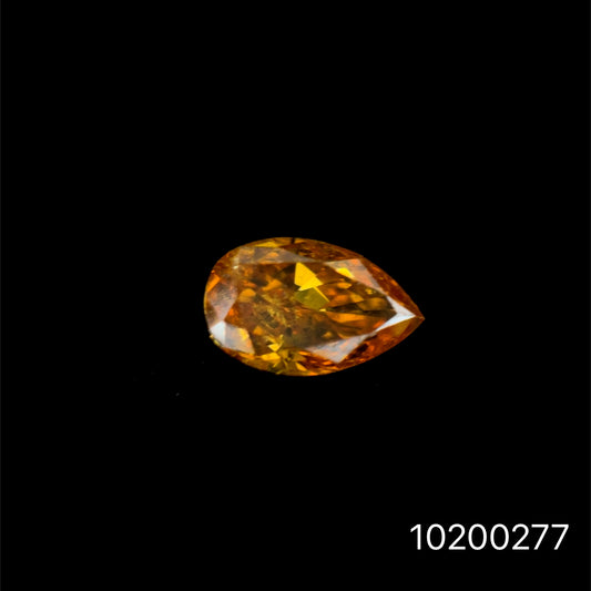 DIAMANTE FANCY DARK YELLOW PERA 0.25 CTS