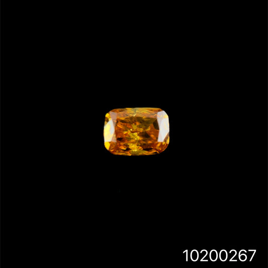 DIAMANTE FANCY DARK YELLOW RADIANT 0.11 CTS