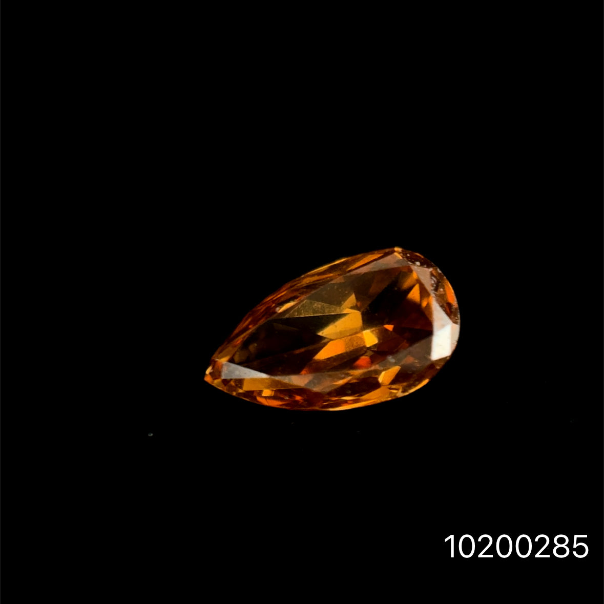 DIAMANTE FANCY DARK YELLOW PERA 0.310 CTS