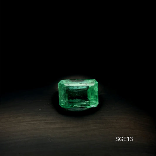 ESMERALDA COLOMBIANA ESMERALDA 1.535 CTS 5.50 X 7.61 MM