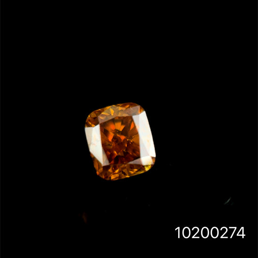 DIAMANTE FANCY DARK YELLOW RADIANT 0.225 CTS