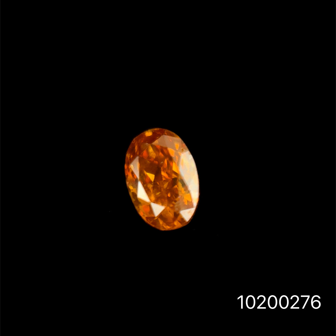DIAMANTE FANCY DARK YELLOW OVAL 0.11 CTS