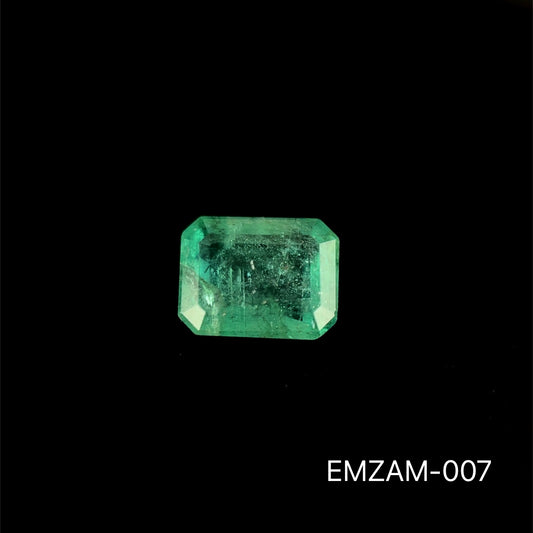 ESMERALDA ZAMBIA ESMERALDA 0.995 CTS 6.66 X 5.18 MM