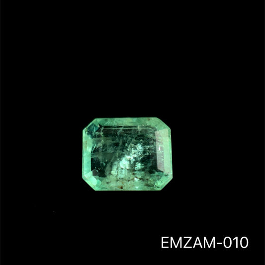 ESMERALDA ZAMBIA ESMERALDA 0.940 CTS 6.55 X 5.60 MM