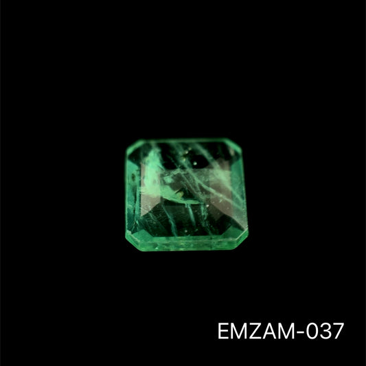 ESMERALDA ZAMBIA ESMERALDA 0.660 CTS 5.74 X 5.82 MM
