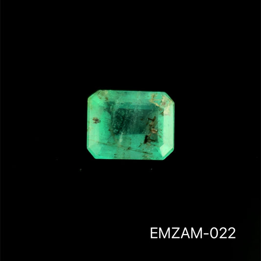 ESMERALDA ZAMBIA ESMERALDA 0.590 CTS 4.46 X 5.72  MM