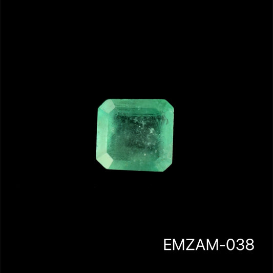 ESMERALDA ZAMBIA ESMERALDA 0.630 CTS 4.86 X 4.57 MM