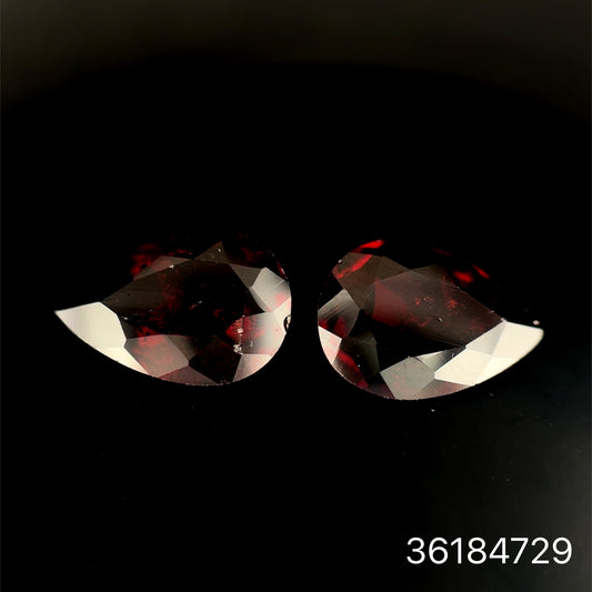 PAR GRANATE PERA 9 X 13 MM