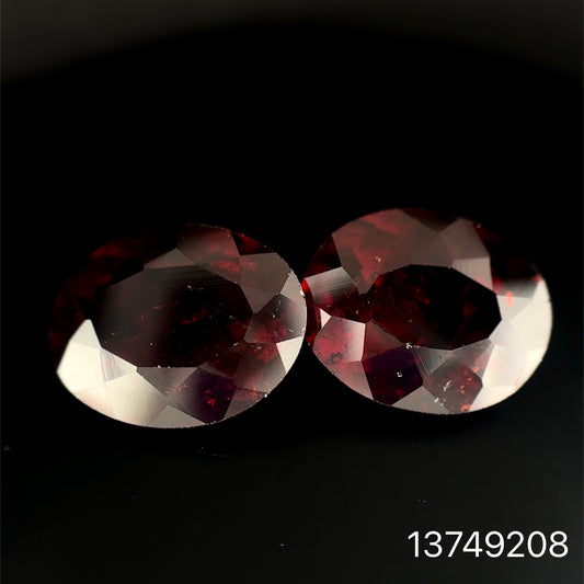 PAR GRANATE OVAL 10 X 13 MM