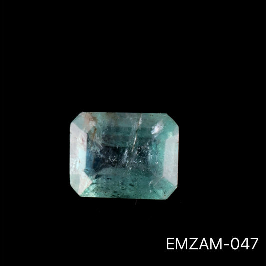 ESMERALDA ZAMBIA ESMERALDA 0.685 CTS 5.36 X 4.12 MM