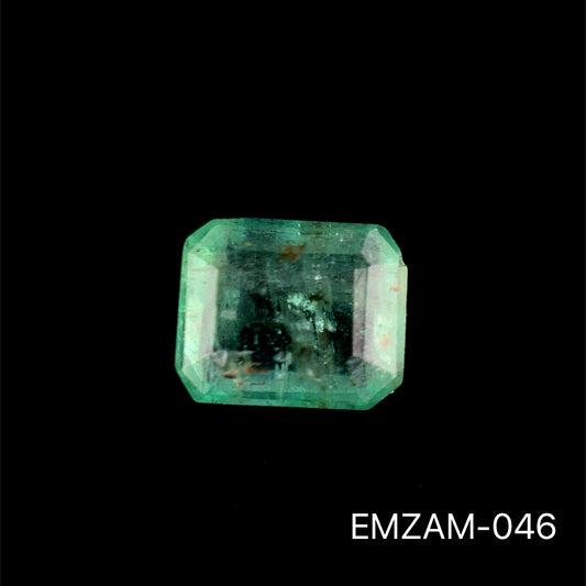ESMERALDA ZAMBIA ESMERALDA 0.535 CTS 4.08 X 5.06 MM