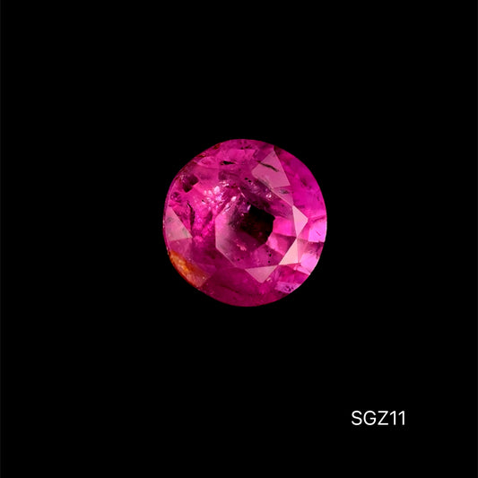 ZAFIRO ROSA CORTE REDONDO 0.745 CTS 5.1 MM