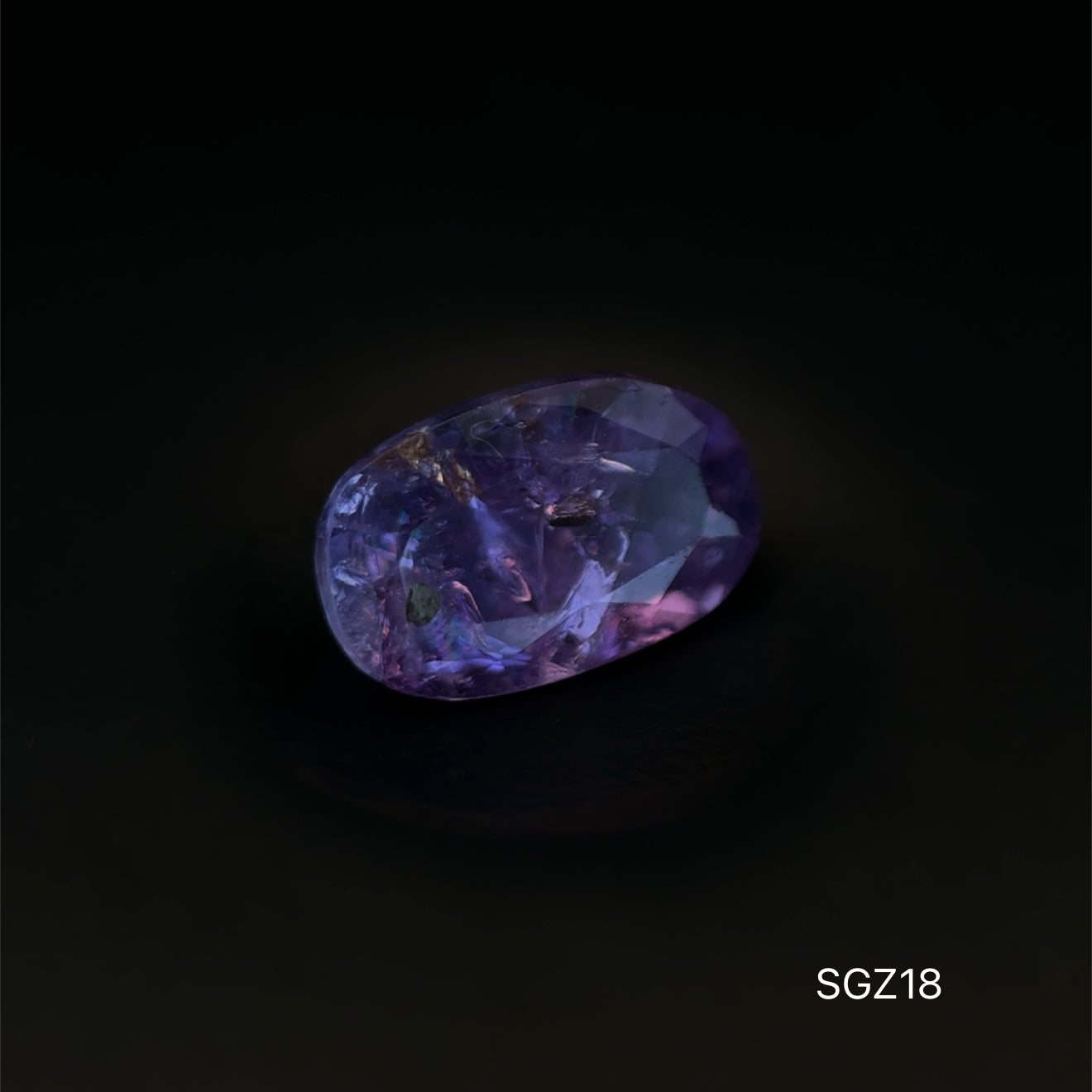 ZAFIRO MORADO OVAL 0.705 CTS 6.42 X 3.94 MM