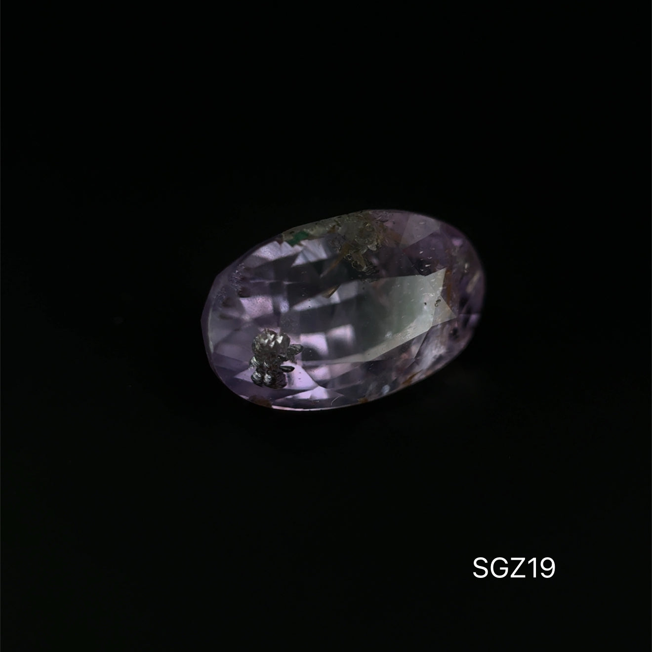 ZAFIRO MORADO OVAL 2.030 CTS 7.95 X 5.14 MM