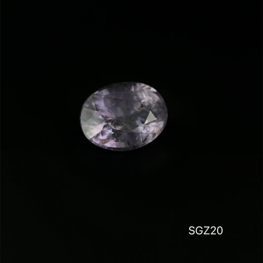 ZAFIRO MORADO OVAL 0.990 CTS 6.3 X 4.9 MM