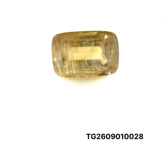 ZULTANITA IGA CUSHION 9.69 CTS 9.70 X 14.35 X 7.36 MM