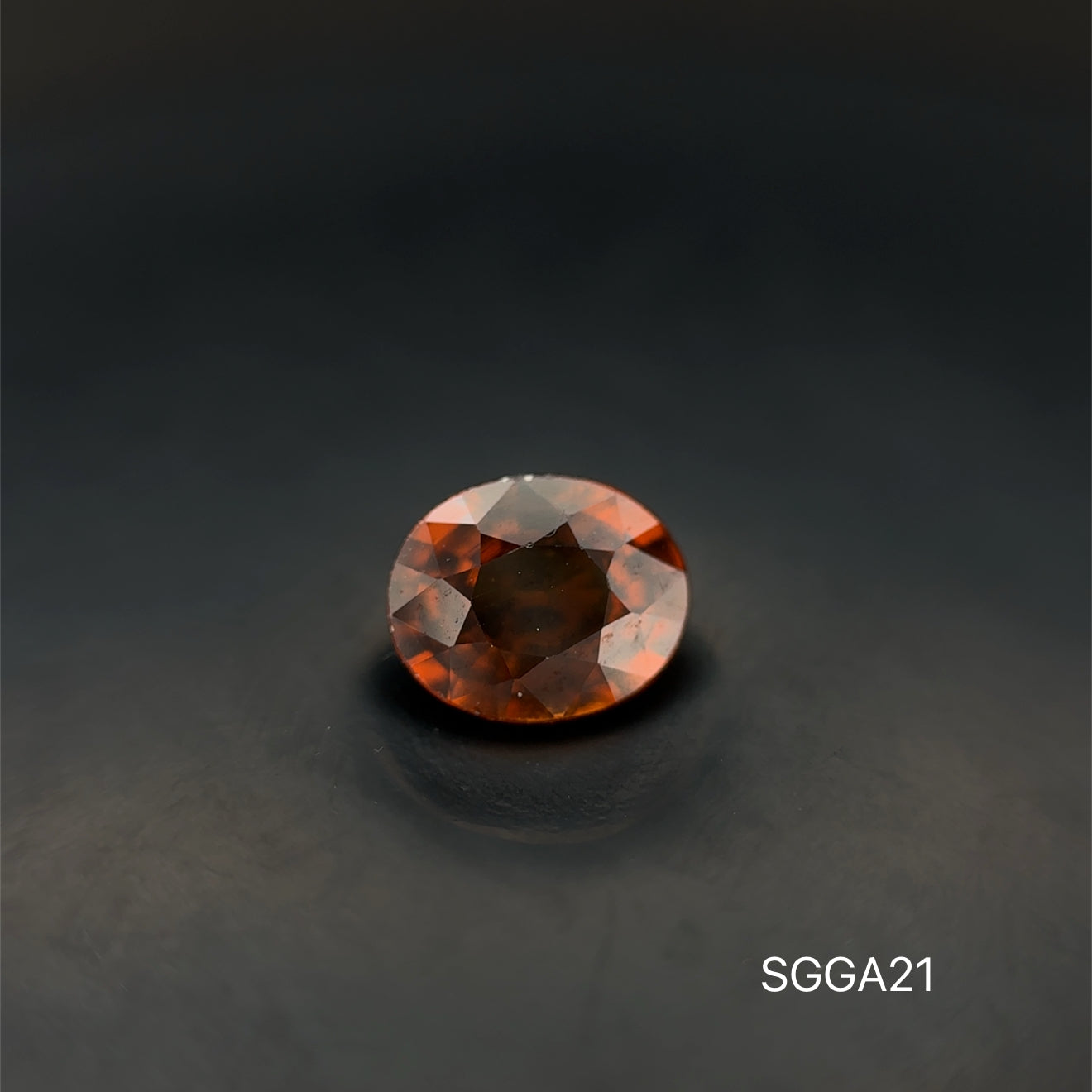 GRANATE AMARILLO OVAL 1.19 CT/ 5.90 X 7.19 MM