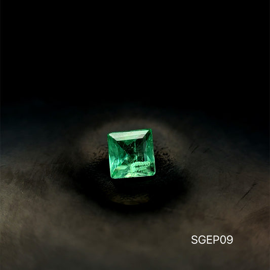 ESMERALDA COLOMBIANA PRINCESS .29 CT/ 3.89 X 4.02 MM