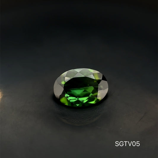 TURMALINA VERDE 1.21 CT/ 6.13 X 8.68 X 3.12 MM