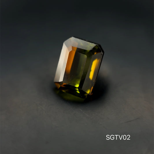 TURMALINA VERDE 2.34 CT/ 5.96 X 7.95 X 5.89 MM